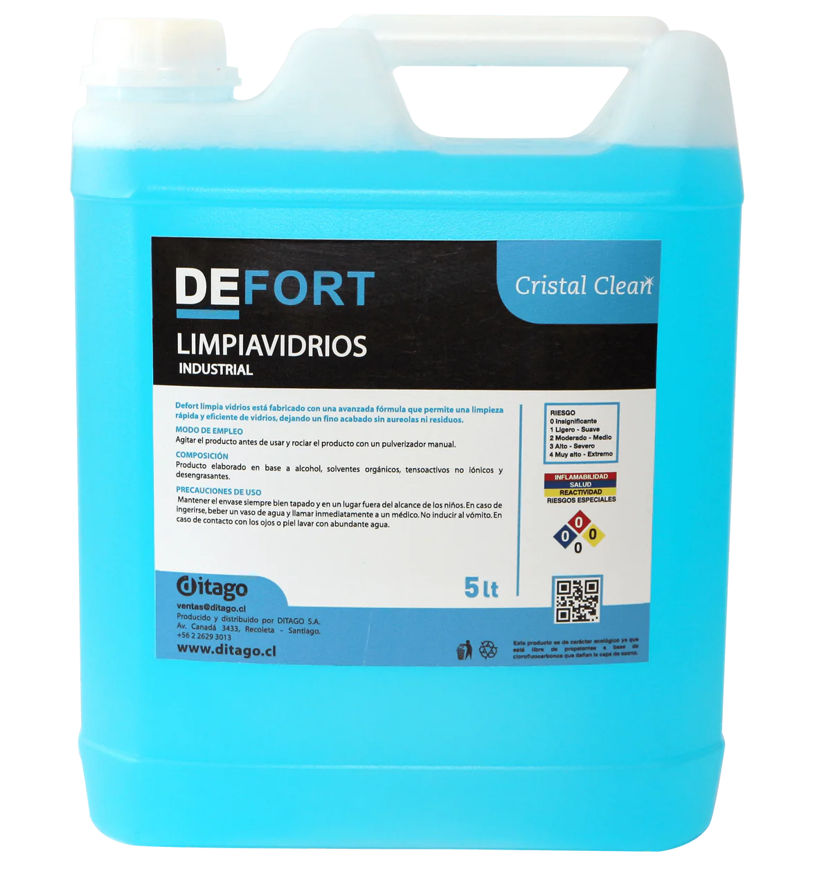 Limpia Vidrios 5L DEFORT